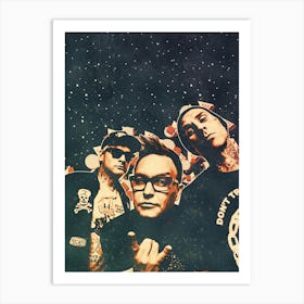 blink 182 2 Art Print