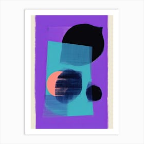 Flux Abstract 0 Art Print
