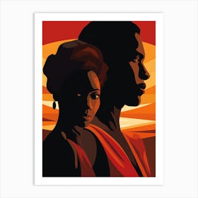 King And I Art Print