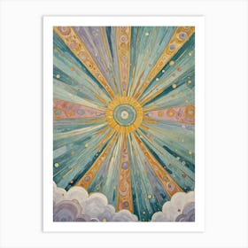 Sunstarburst Art Print