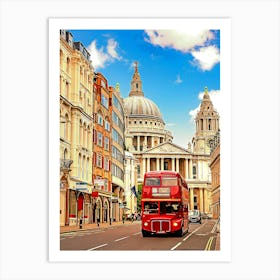 London, St Paul S Cathedral Art Print