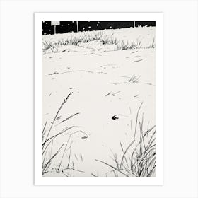 'Snowy Night' Art Print