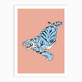 Chasing Tiger Art Print