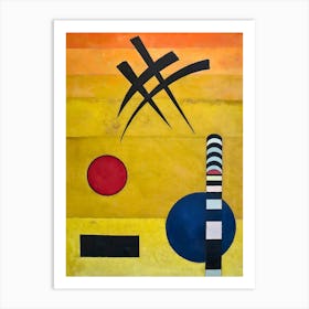 Wassily Kandinsky Abstract Painting 6 Art Print