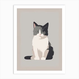 Cat Print Art Print