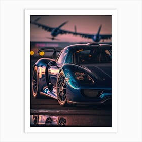 Porsche 918 Spyder 5 Art Print