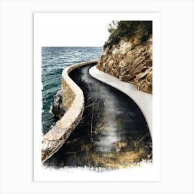 Road To The Sea 5 Art Print