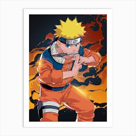 Naruto Displate Art Print