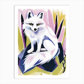 Fox Illustration 11 Art Print