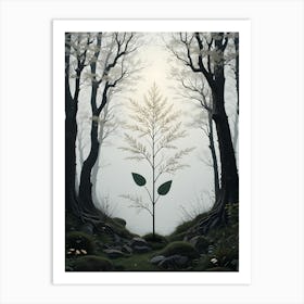 Tree In The Forest Art Print