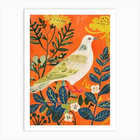 Spring Birds Dove 1 Art Print