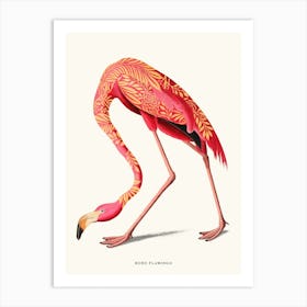 Boho Flamingo Art Print