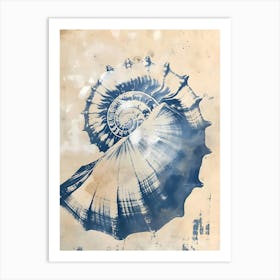 Seashell Canvas Print Art Print