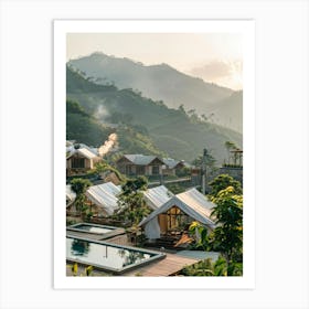 Taiwan Resort Art Print