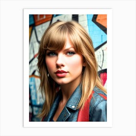 Taylor Swift 5 Art Print