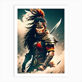 Sparta Warrior Art Print