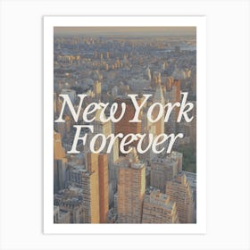 New York Retro Travel Photography Art Print