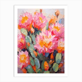 Cactus Painting Mammillaria 2 Art Print