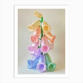 Dreamy Inflatable Flowers Foxglove 1 Art Print