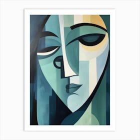 Abstract Of A Woman 19 Art Print