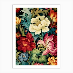 Floral Pattern 26 Art Print