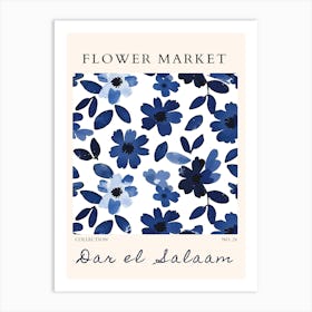 Flower Market art 2 Art Print