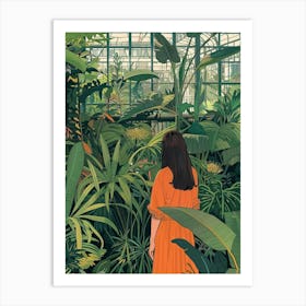 In The Garden Royal Botanic Garden Edinburgh United Kingdom 9 Art Print