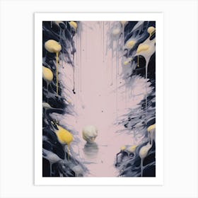 'Splatters' Abstract Art Art Print