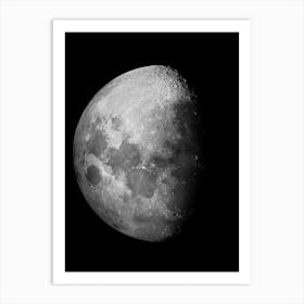 Moon Abstract Art Print