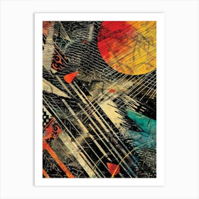 Abstract Painting 2512 Art Print