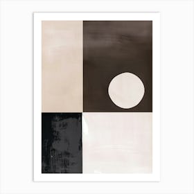 Quiet Sands Minimalist Style Art Print