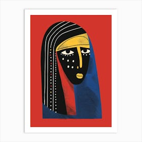 Afghan Woman Art Print