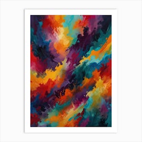 Abstract Painting 22 Art Print