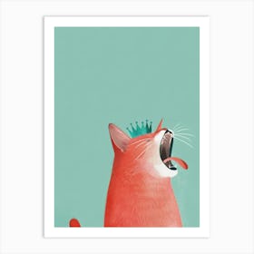 Kitty Cat 5 Art Print