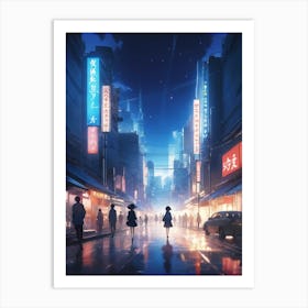 Night City Art Print