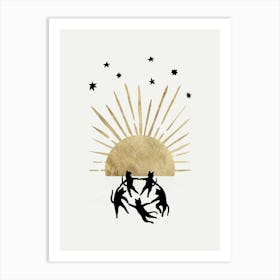 Cat Cult Art Print