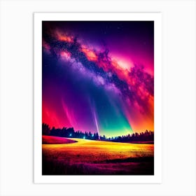 Galaxy Night Sky 2 Art Print