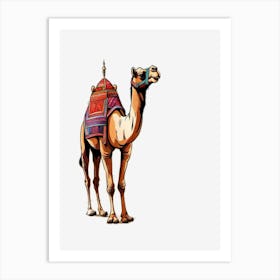 Camel Art Print