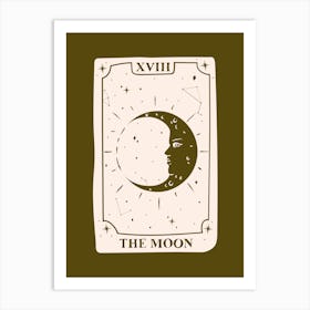 The Moon Art Print