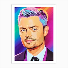 Karl Urban Pop Movies Art Movies Art Print