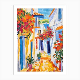 Sousse Tunisia 2 Fauvist Painting Art Print