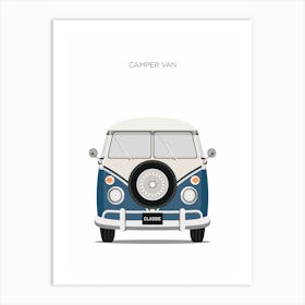 Camper Van Classic Art Print