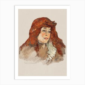 Mme Lili Grenier (1885-1888), Henri de Toulouse-Lautrec Art Print
