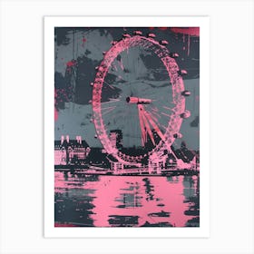 London Eye 8 Art Print