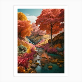 Autumn Forest 1 Art Print