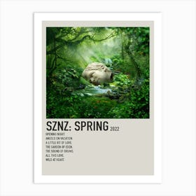 Sznz Spring 2022 Poster Art Print