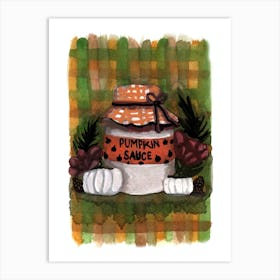 Autumn Pumpkin Season Art Print