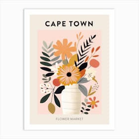 Flower Market Poster Cape Town South Africa 2 Art Print