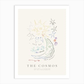 Cosmos Serie 004 Art Print