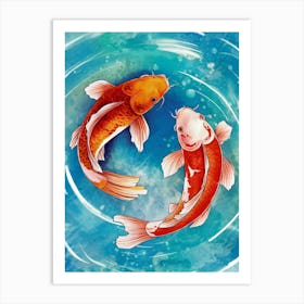 Koi Fish 1 Art Print